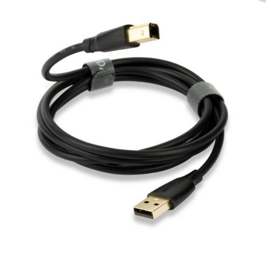 Межблочный кабель QED QE8217 Connect USB A M - B M 1.5m артикул 282152Si-1