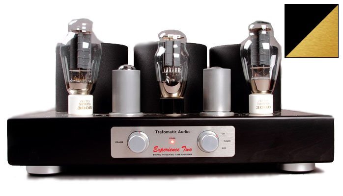 Ламповый усилитель Trafomatic Audio Experience Two (black/gold finish) артикул 149836Si-1