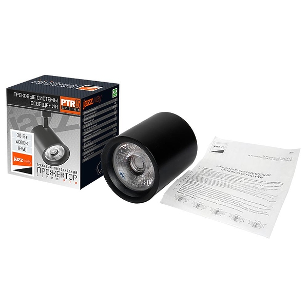 Светильник трековый JazzWay PTR 0530 30Вт BL артикул 281837Si-1 фото 4