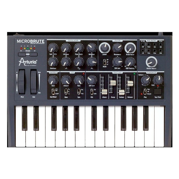 Синтезатор Arturia MicroBrute артикул 192329Si-1