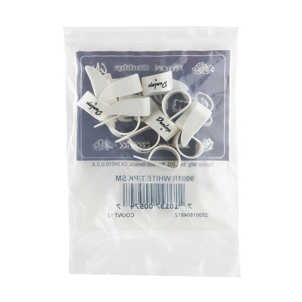 Когти Dunlop 9001R Plastic Thumbpick White (12 шт) артикул 279611Si-1