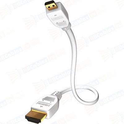 Кабель межблочный видео In-Akustik Premium K2 Micro HDMI with Ethernet артикул 103903FV-1 фото 3