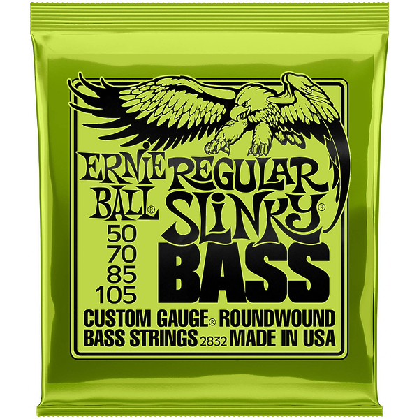 Струны для бас-гитары Ernie Ball 2832 Regular Slinky Nickel Wound Bass артикул 291160Si-1