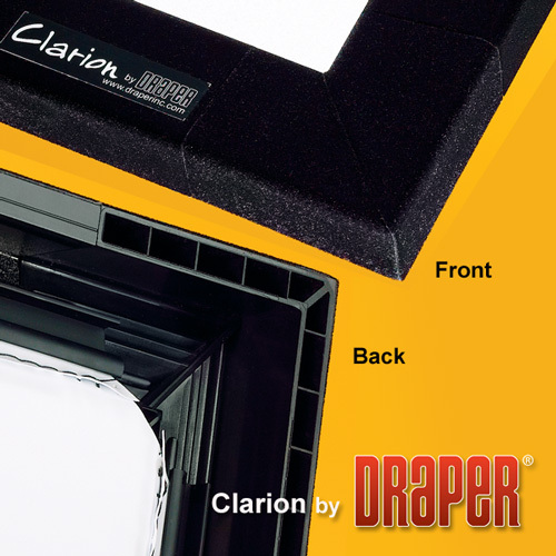 Экран Draper Экран Clarion HDTV (9:16) 338/133" 165x295 ATGrey (натяжной) артикул 255149FV-1 фото 7
