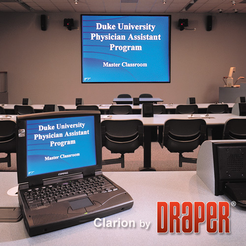 Экран Draper Экран Clarion HDTV (9:16) 338/133" 165x295 ATGrey (натяжной) артикул 255149FV-1 фото 9