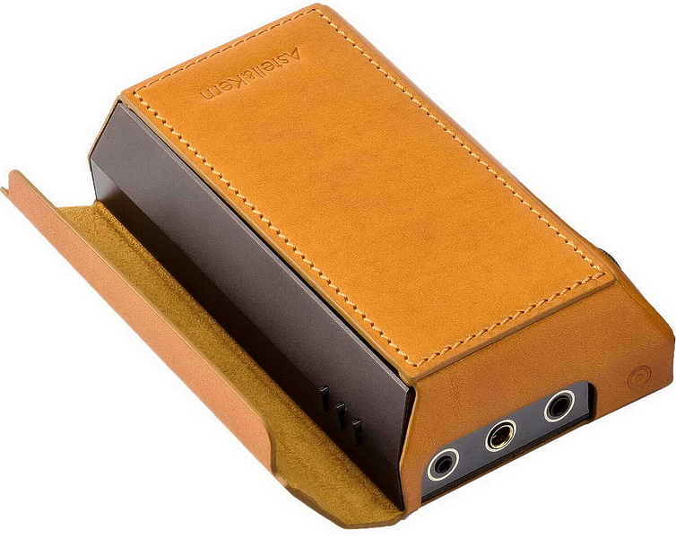 Кожаный чехол Astell&Kern KANN Alpha Leather Case, Golden Brown артикул 241528Si-1 фото 6