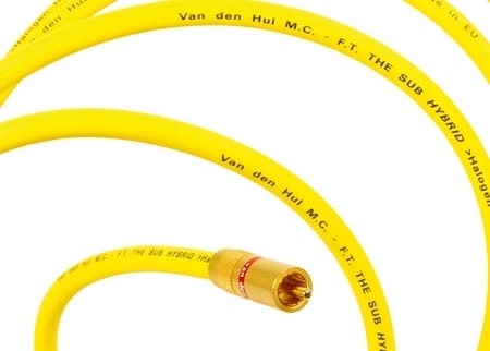 Кабель межблочный аудио Van Den Hul Sub Hybrid single RCA 1.0m артикул 144168Si-1 фото 3