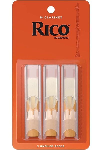 Трости D'Addario WOODWINDS RCA0320 RICO, 3 PAK BB CLAR 2 размер (3 шт) артикул 274002Si-1