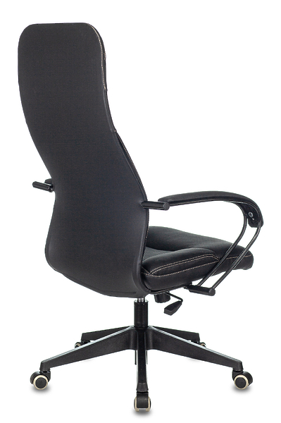 Кресло Бюрократ CH-608/ECO/BLACK (Office chair CH-608/ECO black eco.leather cross plastic) артикул 263392Si-1 фото 6
