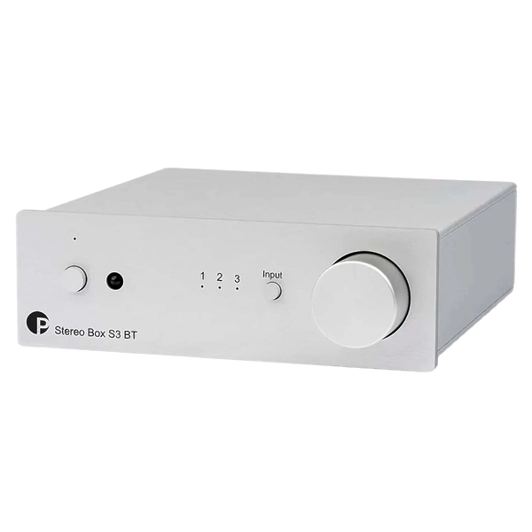 Интегральный усилитель Pro-Ject Stereo Box S3 BT Silver артикул 301862Si-1 в интернет-магазине «HiFiRussia»