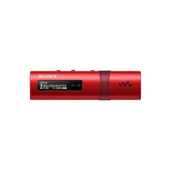 Плеер Sony NWZB183FR 4Gb red артикул 149625Si-1