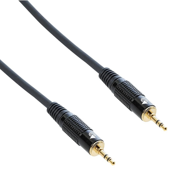 Кабель miniJack-miniJack Bespeco EA2M050 0.5 m артикул 257124Si-1