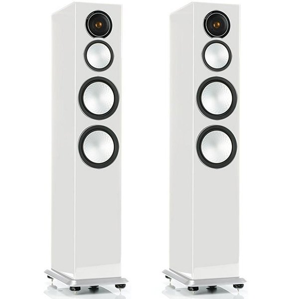Напольная акустика Monitor Audio Silver 8 high gloss white артикул 101169Si-1
