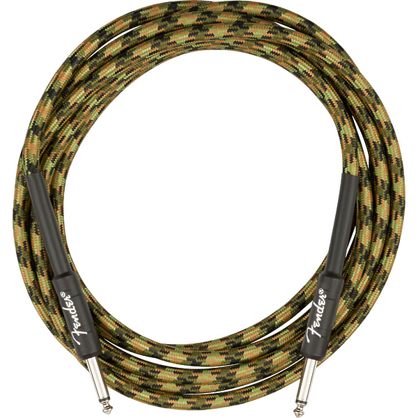 Кабель FENDER Professional Series Instrument Cable Straight/Straight 10' Woodland Camo артикул 241924Si-1