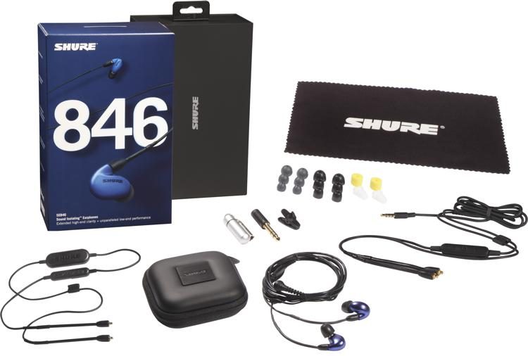 Наушники Shure SE846-BLU+BT1-EFS артикул 180110Si-1 фото 6