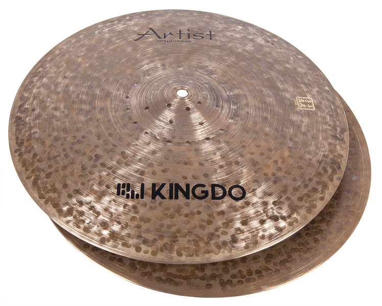 Тарелки хай-хэт KINGDO 15" ARTIST DARK HI-HAT артикул 320474Si-1