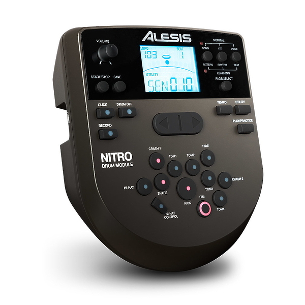 Электронная барабанная установка Alesis NITRO MESH KIT артикул 198079Si-1 фото 4