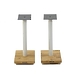 Стойка под акустику Apollo Cyclone 5 Speaker Stands White/Oak