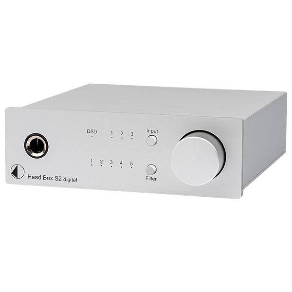 Усилитель для наушников Pro-Ject HEAD BOX S2 Digital silver артикул 172071Si-1 в интернет-магазине «HiFiRussia»