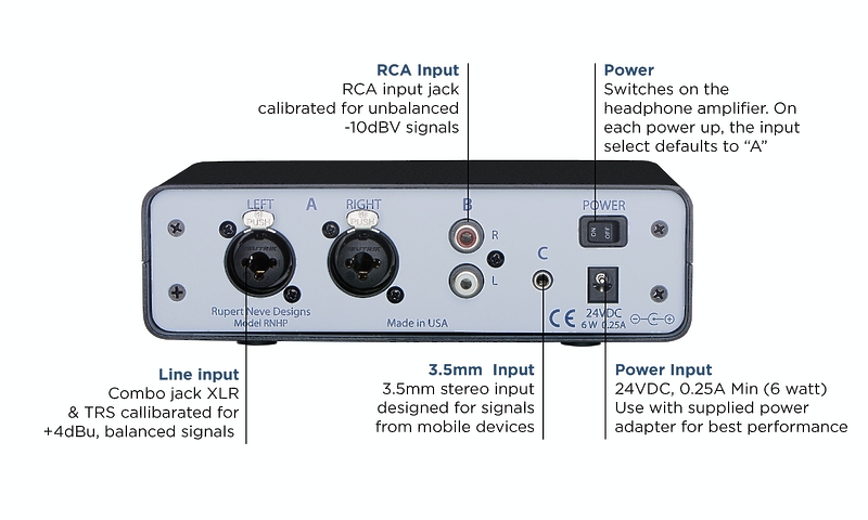 Усилитель для наушников Rupert Neve Designs RNHP артикул 292738Si-1 фото 4