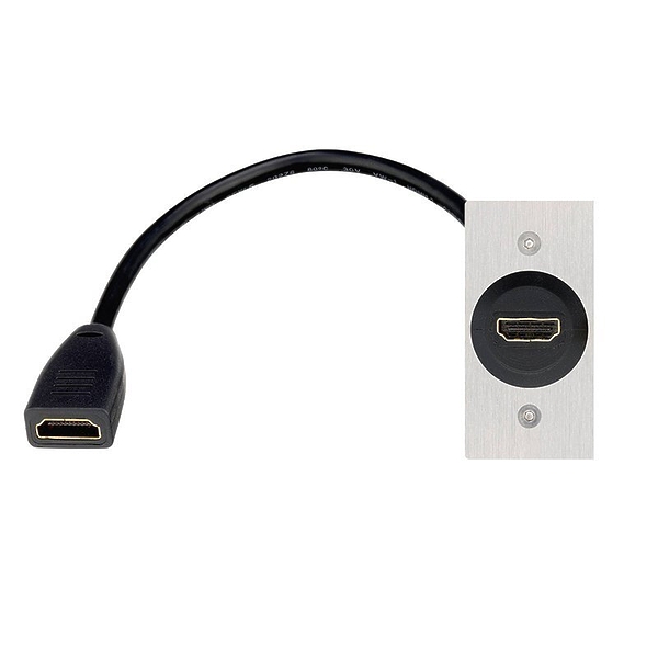 Панель клемная In-Akustik Premium HDMI Cable Terminal 56x28 HDMI<>HDMI #00980025256 артикул 168825Si-1