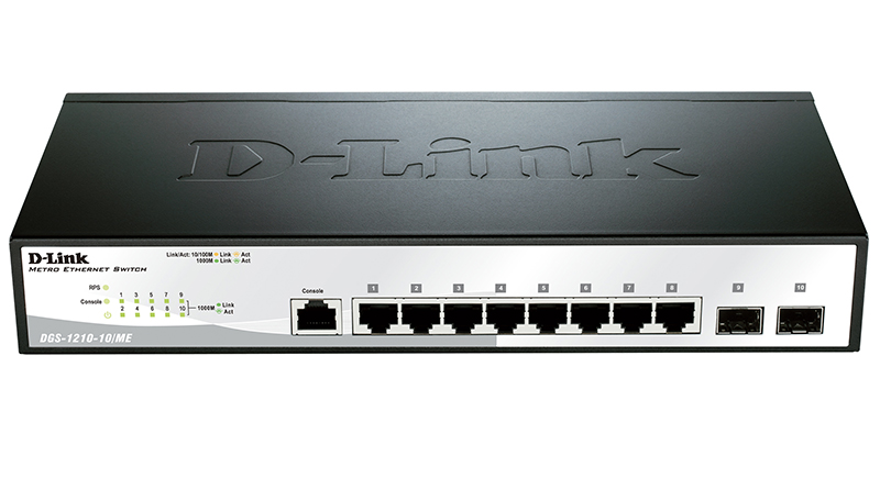 Коммутатор D-Link DGS-1210-10/ME/A1A артикул 303472Si-1