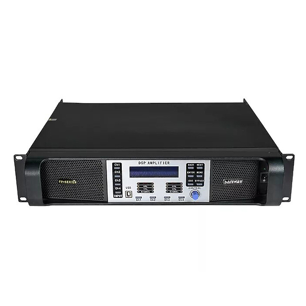 Усилитель мощности Sanway DSP-10KQ артикул 280999Si-1