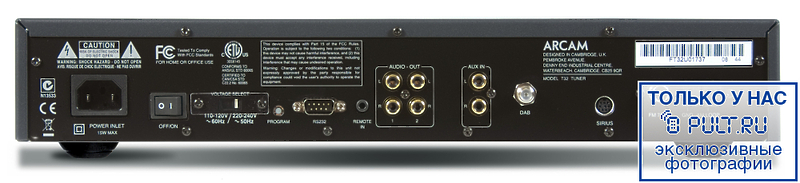 Arcam FMJ T32 black артикул 379904FV-1 фото 3