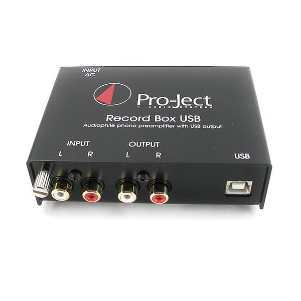 Фонокорректор Pro-Ject Record Box USB (встроенный ЦАП) black артикул 102286FV-1 фото 3