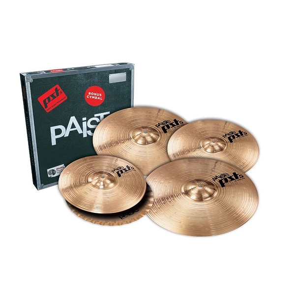 Набор тарелок Paiste PST5 Rock Set + Bonus 16  набор тарелок (14"/18"/20"+16") артикул 255198Si-1 в интернет-магазине «HiFiRussia»