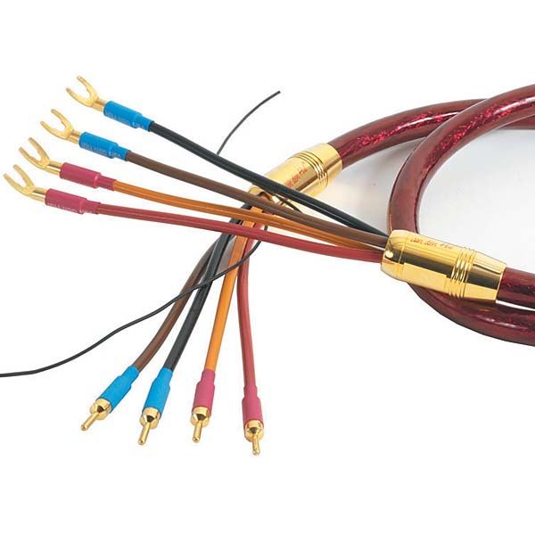 Акустический кабель Van Den Hul The Super Nova 3m BERRI bi-amping (4-4) red артикул 187329Si-1