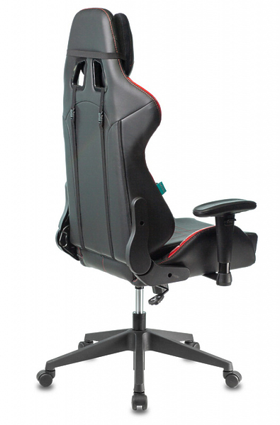 Кресло Zombie VIKING 5 AERO RED (Game chair VIKING 5 AERO black/red eco.leather headrest cross plastic) артикул 263235Si-1 фото 12
