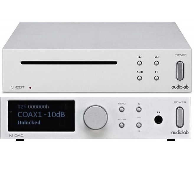 Стереокомплект AudioLab 8200 M-CDT Set Silver артикул 119251Si-1