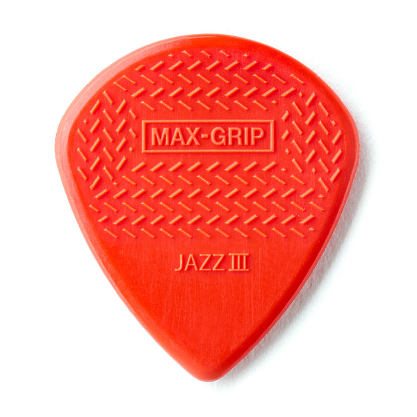 Медиаторы Dunlop 471R3N Max-Grip Jazz III Nylon (24 шт) артикул 319718Si-1