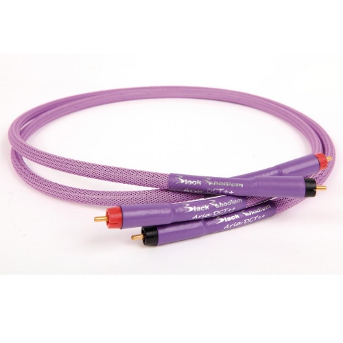 Кабель межблочный аудио Black Rhodium ARIA DCT++ 0.5m Bullet RCA артикул 134231Si-1