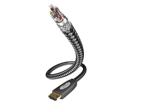 Кабель межблочный видео In-Akustik Excellence High Speed HDMI with Ethernet артикул 104021FV-1
