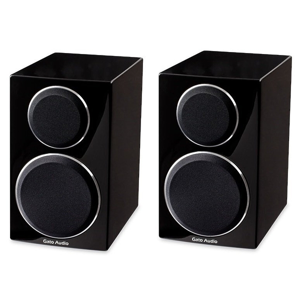 Полочная акустика Gato Audio FM-8 High Gloss Black артикул 159613Si-1