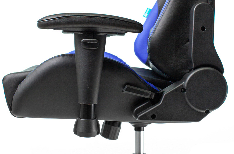 Кресло Zombie VIKING 5 AERO BLUE (Game chair VIKING 5 AERO black/blue eco.leather headrest cross plastic) артикул 263438Si-1 фото 4