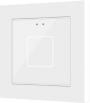 Выключатель сенсорный Zennio ZVI-F55X1-W KNX Flat 55 X1, 1-кнопочный, LED индикация, датчик приближения, пластиковая рамка, 55х55х9мм, в установочную коробку, цвет белый артикул 206510Si-1