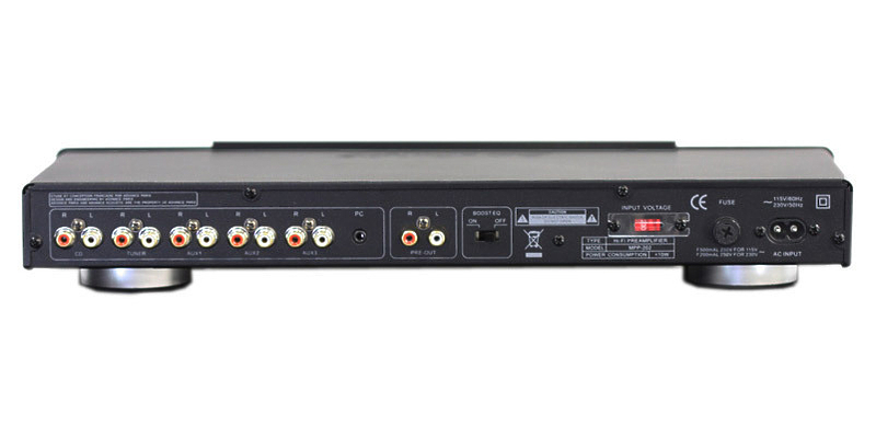 Стерео предусилитель Advance Acoustic MPP 202 артикул 158441Si-1 фото 5