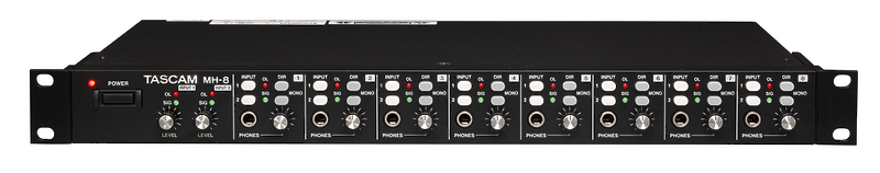 Усилитель для наушников Tascam MH-8 8 артикул 130082Si-1