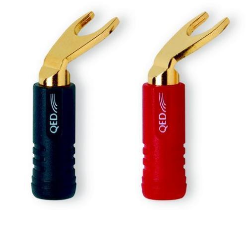 Разъем QED Airloc ABS WID Spade (QE1840) (пара) артикул 228064Si-1