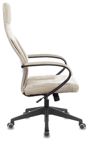 Кресло Бюрократ CH-608/FABRIC-BEIGE (Office chair CH-608Fabric sandy Light-21 cross plastic) артикул 263446Si-1 фото 4
