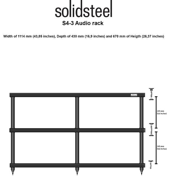 Стенд Solidsteel S4-3 White артикул 236672Si-1 фото 3