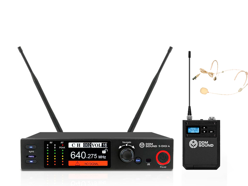 Радиосистема DDM Sound S-Digi 4 артикул 334566Si-1