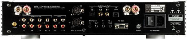 Стереоусилитель SIM audio MOON i3.3 DPX silver артикул 325429FV-1 фото 4