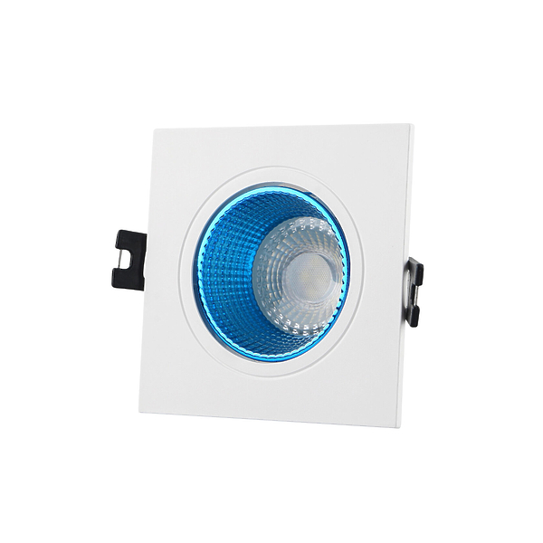 Светильник встраиваемый Denkirs DK3071-WH+СY (White Blue) артикул 270627Si-1