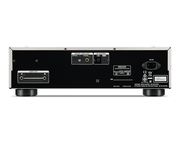 Стереокомплект Denon PMA-1600NE + DCD-1600NE black артикул 159455Si-1 фото 3