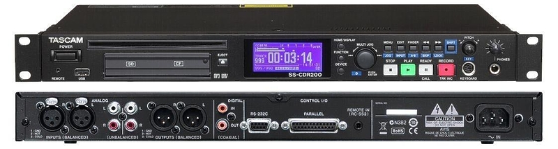 Tascam SS-CDR200 артикул 351391SI-1