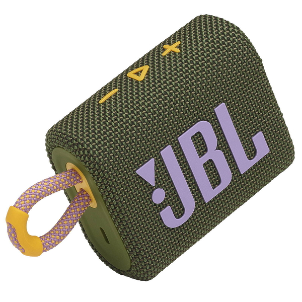 Портативная колонка JBL Go 3 Green (JBLGO3GRN) артикул 243821Si-1 в интернет-магазине «HiFiRussia»